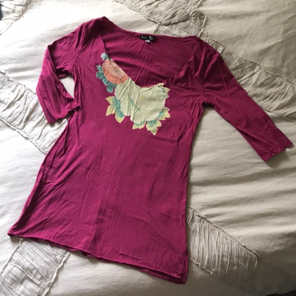 $7 MOVING SALE! Lucky Brand Long Tee - Picture 6 of 8